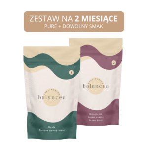 Cykl nasion – Pure + Smak – 4 x 320g | Zestaw na 2 miesiące